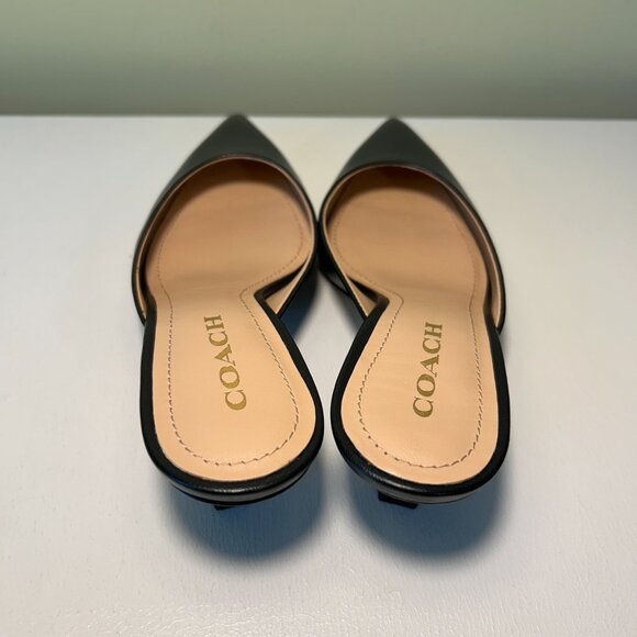 Coach Women's Renn Leather Mule - Picture 5 of 14